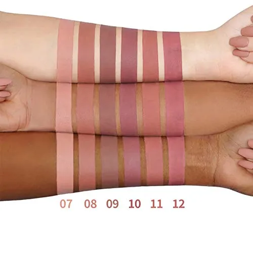 6 Pcs Nude Colors Long Lasting, Waterproof Liquid Lip Gloss Set